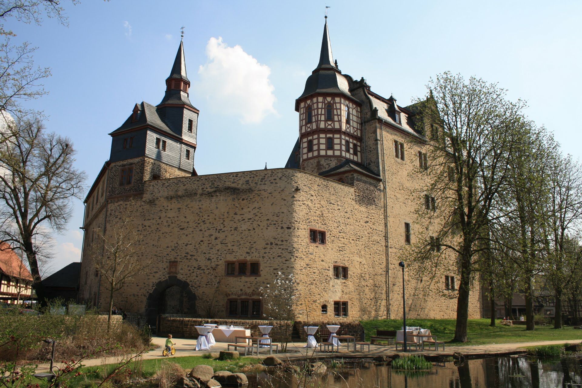 Hotel Schloss 롬로드 외부 사진